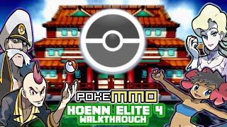 PokeMMO Defeating the Hoenn Elite 4 FULL Gameplay Walkthrough [upl. by Daniele]