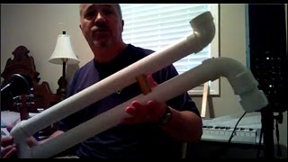 MY DIY DIDGERIDOO Actual music starts at 550 [upl. by Brocky]