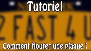 COMMENT FLOUTER UNE PLAQUEVISAGEETC  ADOBE PREMIERE  YOUTUBE [upl. by Daahsar]