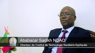 Message  M Ababacar Sadikh Ndao  Directeur de lInstitut de Technologie Nucléaire Appliquée [upl. by Miyasawa]