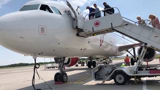 AIRBUS A321200 AIR CANADA ROUGE [upl. by Suilmann]