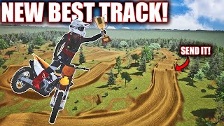 THIS TRACK HAS THE BIGGEST JUMP IN MX BIKES HISTORY WIDE OPEN JUMPS [upl. by Ellehcam]