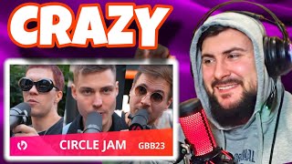 Damir Reacts  🇯🇵 GBB23 CIRCLE JAM with Helium Taras Stanin Alexinho and MORE 🔥 [upl. by Brew558]