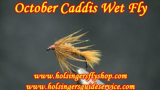 October Caddis Wet Fly Holsingers Fly Shop [upl. by Marinelli]