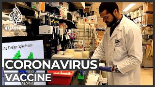 Coronavirus Scientists in the US race to find a vaccine [upl. by Cherry]