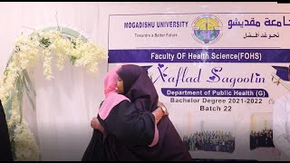 Public Health Batch 22 Alumni Mogadishu University [upl. by Nirihs830]