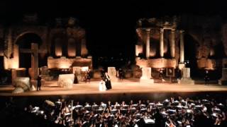 Tutta qui la cantoria Tosca Taormina Opera Festival [upl. by Ariay]