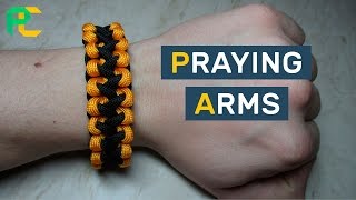 Praying Arms Paracord Bracelet without buckle [upl. by Britton]