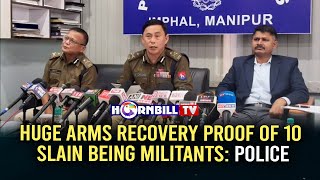 HUGE ARMS RECOVERY PROOF OF 10 SLAIN BEING MILITANTS POLICE [upl. by Fayina440]