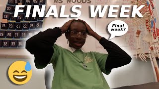 First Day of FINALS WEEK  VLOGMAS Day 10 [upl. by Edras968]