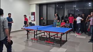 Cybage TT bash Quarters Set 3 AbhishekAniket VS NitinShiv [upl. by Crellen]