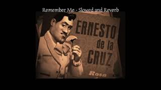 Remember Me Ernesto de la Cruz  Slowed and Reverb [upl. by Arocal238]