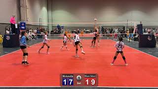 061424 AAU Girls National Wave 1 MSVC 11U Adidas Melanie vs Mintonette Sports  m11 OV [upl. by Nandor]