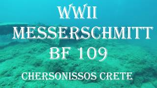 WWII messerschmintt BF109 Plane wreck Crete [upl. by Alysia]