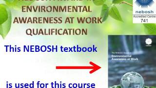 Nebosh Environmental for work awareness [upl. by Chapland74]