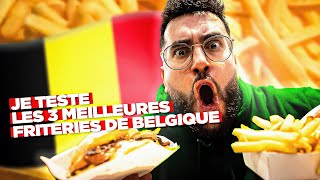 JE TESTE LES 3 MEILLEURES FRITERIES DE BELGIQUE  EN 4H 🍟🇧🇪 [upl. by Buiron]