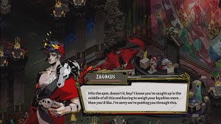 Zagreus gives Cerberus Ambrosia Again  Hades [upl. by Kovacev]