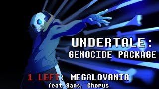 Undertale Genocide Package  Megalovania [upl. by Itagaki590]