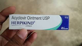 herpikind cream ll herpikind cream kis kaam aati hai ll herpikind acyclovir ointment usp [upl. by Akenehs]