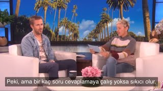 Türkçe Ryan Gosling Bağış İçin Kişisel Soruları quotCevaplıyorquot  Ekim 2017 [upl. by Sternberg333]