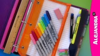 Back to School Organization How to Organize Your Binder amp Supplies [upl. by Ynehpets]