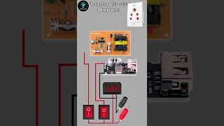 How To Make Inverter At Home  Inverter Battery Connection For Home shorts reels [upl. by Noryk956]