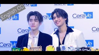 Eng Sub OhmLeng CeraVe event press conference 20241101 [upl. by Devlin]