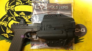 Product Review Initial Thoughts on CampG holster OWB for Polymer 80 20210723 [upl. by Peregrine]