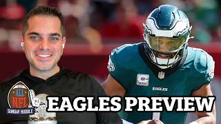 Will a softer schedule mean better results for the 22 Eagles after the bye  ALL NFL Sunday Huddle [upl. by Dlonyer923]