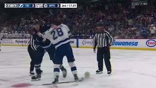 Zemgus Girgensons Fight vs Logan Stanley 03112024  NHL [upl. by Nonnarb]