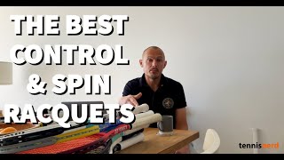 The best tennis racquets for spin and control [upl. by Airdni]