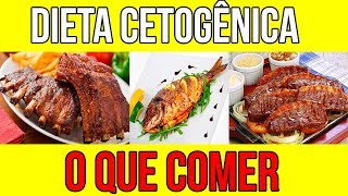 Dieta cetogênica Cardápio Semanal Simples Completo  O que Comer Passo a Passo [upl. by Odericus]