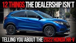 2022 Honda HRV Tips and Tricks [upl. by Terhune]