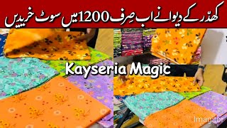 Best Wholesale Deals on Khaddar 2 Piece Sets  Khaddar Wholesale Market  Kayseria Magic [upl. by Cthrine]