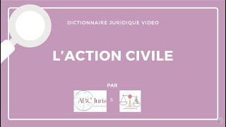 ACTION CIVILE en procédure pénale droit pénal 🔤 [upl. by Areem261]