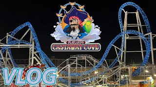 Unlimited Rides at Amazing Boardwalk Amusement Park Playlands Castaway Cove  VLOG  October 2024 [upl. by Lian]