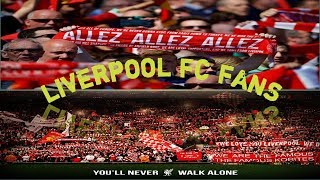 Allez Allez Allez  with text   Chants Liverpool  Terjemahan Indonesia [upl. by Eednas]