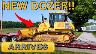 New Komatsu Dozer Arrives [upl. by Tatiania]