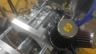 Single rotor Rotary engine [upl. by Fattal]