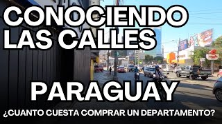 Conociendo calles de Asunción y 4 opciones de departamentos en venta  Vivir en Paraguay 🇵🇾 [upl. by Enirtak]