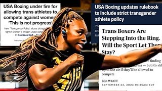 🚨 THE GWOAT Claressa Shields chimes in on transgender boxing amidst Olympic controversy [upl. by Ahsikyw]