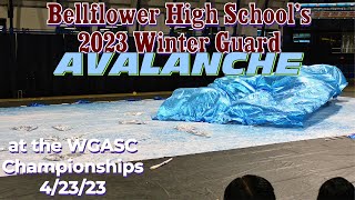 Bellflower HS Guard WGASC Championships 42323 [upl. by Wrench]