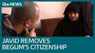 Shamima Begum shocked as citizenship is revoked  ITV News [upl. by Anival]