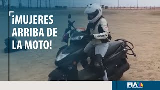 ¿Eres mujer de motocicleta ¡Más rápida y segura Así se sienten ellas a bordo de este vehículo [upl. by Ardnasac]