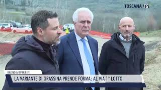 20240205 BAGNO A RIPOLI FI  LA VARIANTE DI GRASSINA PRENDE FORMA AL VIA 1° LOTTO [upl. by Ellenuahs]