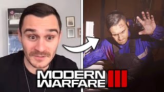 Makarov Actor reacts to Verdansk quotNo Russianquot Mission from Modern Warfare 3 [upl. by Seyer]