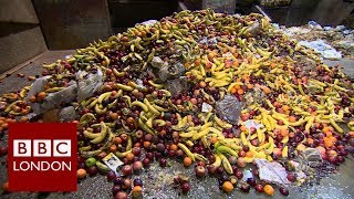 London’s rubbish problem Food waste – BBC London News [upl. by Neyud]