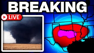 The Tornado Warning In Texas And Wind Bag Coverage 482024 [upl. by Marr]