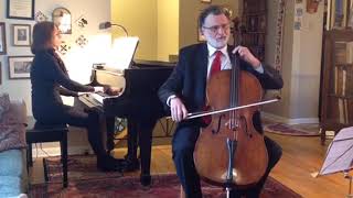 Bloch “Prayer” from “Jewish Life” Andrew Snow cello Beatriz HelgueraSnow piano [upl. by Ococ]