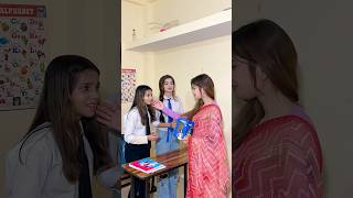 😳😰Aandhi ne👩‍🏫teacher se jhuth bola 😭😭Vishvi official trending emotional youtubeshorts [upl. by Lirpa]